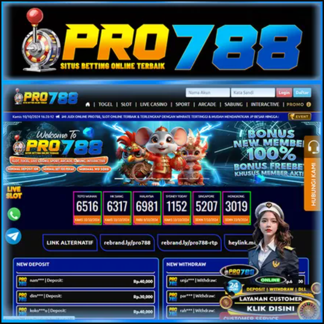 PRO788 Situs Game Slot Online Nomor 1 Di Indonesia Yang Menjamin Kemenangan